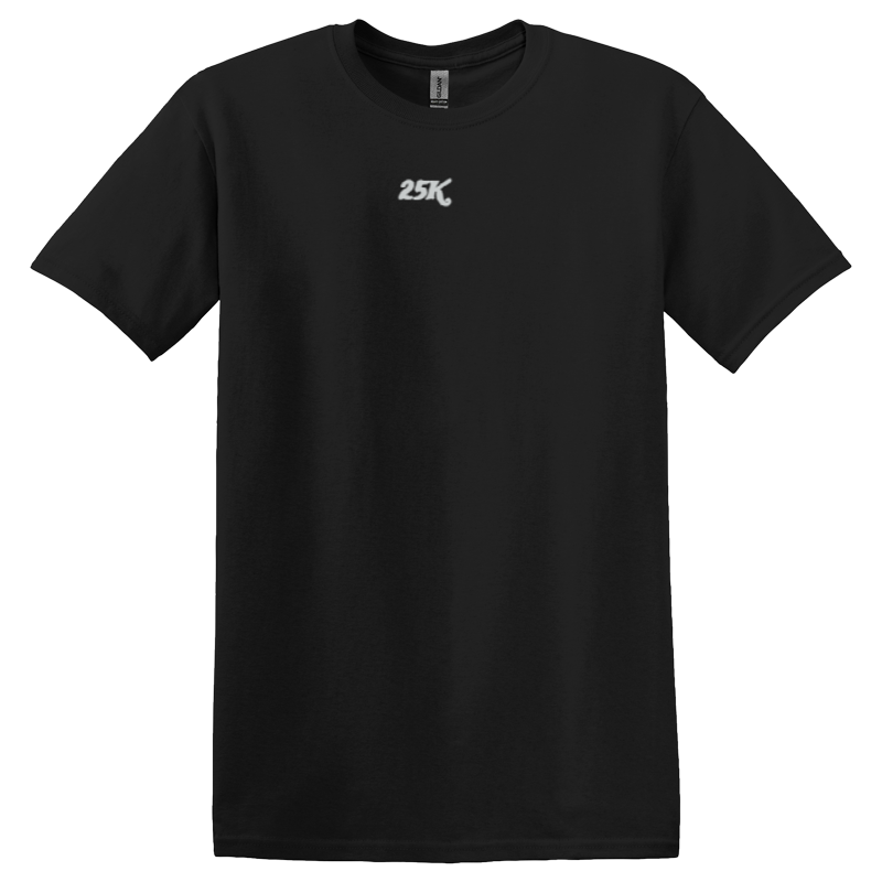 Black 25K Brand tshirt 