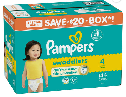 Pampers Swaddles Jumbo Box
