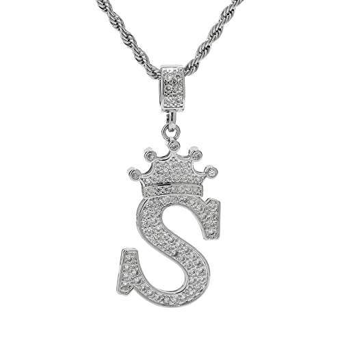 Initial Necklace & Charm Set