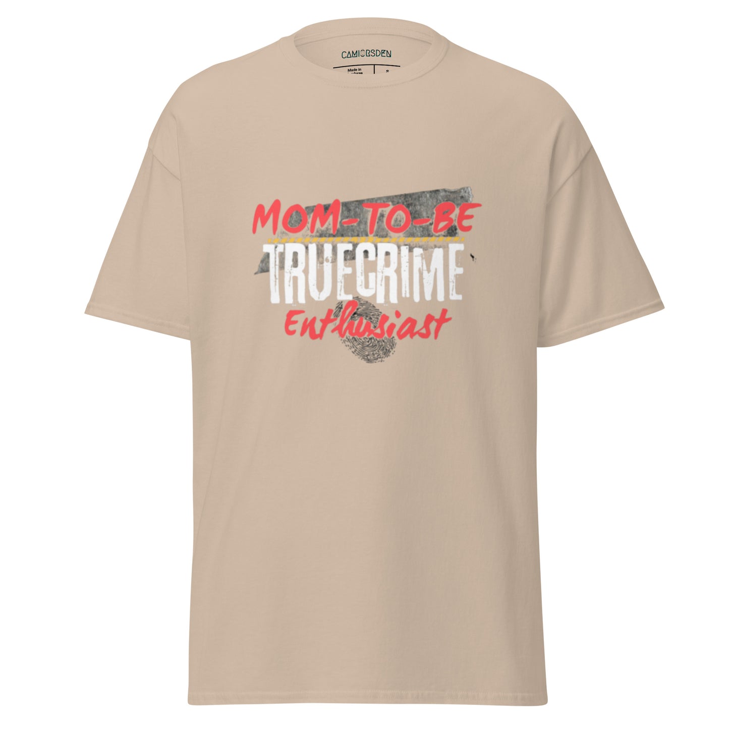 True Crime Mom-to-Be Cotton T-Shirt