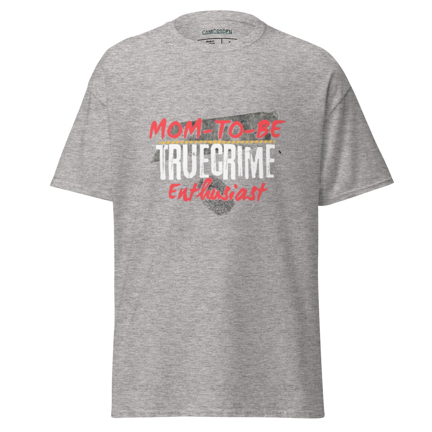 True Crime Mom-to-Be Cotton T-Shirt